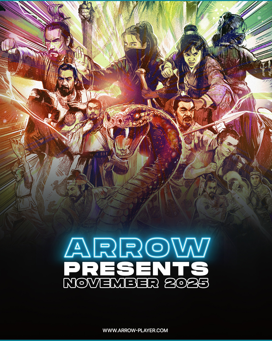 ARROW Player Announces November 2025 Lineup